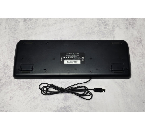 Клавиатура USB Microsoft Keyboard Wired 600 Black