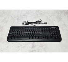 Клавиатура USB Microsoft Keyboard Wired 600 Black