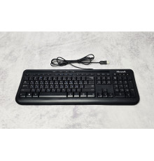 Клавиатура USB Microsoft Keyboard Wired 600 Black