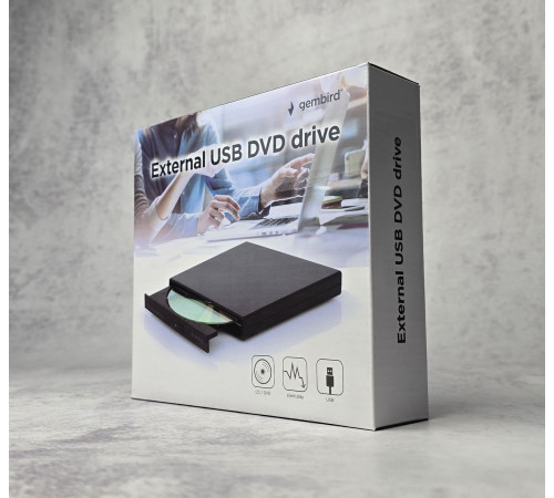 Внешний DVD привод Gembird DVD-USB-04 Новый NEW