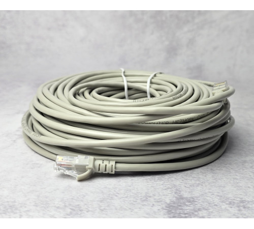 Кабель патч-корд Atcom UTP RJ45 Cat.5e 30 м (4964) Новый NEW