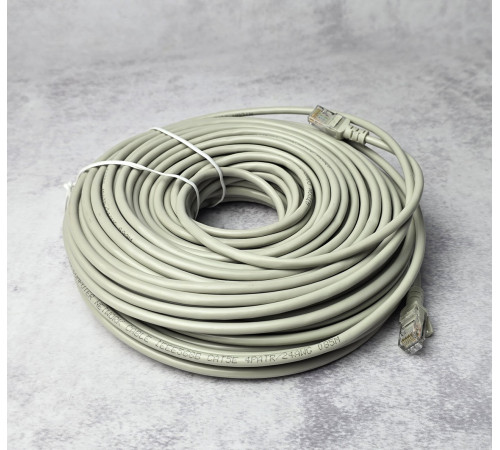 Кабель патч-корд Atcom UTP RJ45 Cat.5e 30 м (4964) Новый NEW