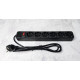 Сетевой фильтр ProLogix 1.8 м 6 розеток (PRS-075P6-18B) черный Black Новый NEW