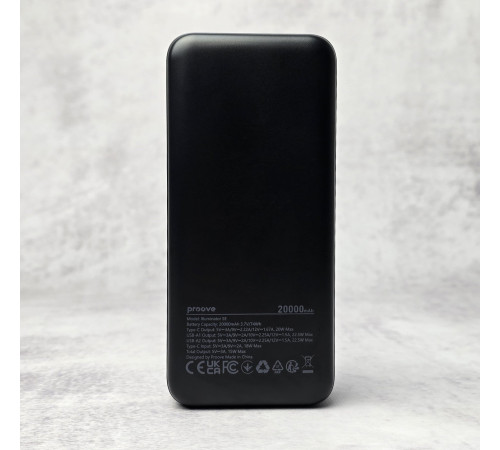 Повербанк PowerBank Proove Illuminator SE 20000mAh PD+QC 22.5W Новый NEW