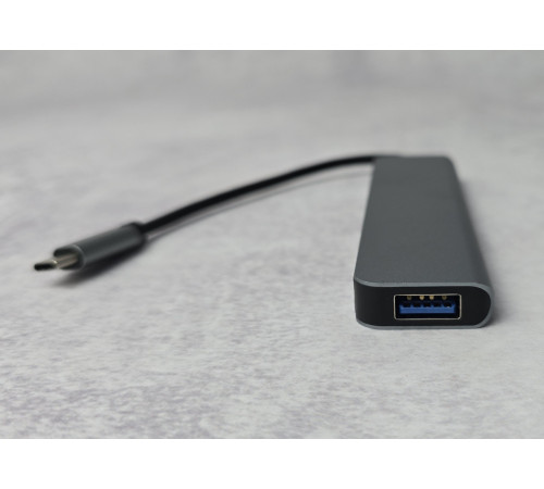 Мультипортовый адаптер USB Type-C Cablexpert UHB-CM-CRU3P1U2P2-01 Новый NEW