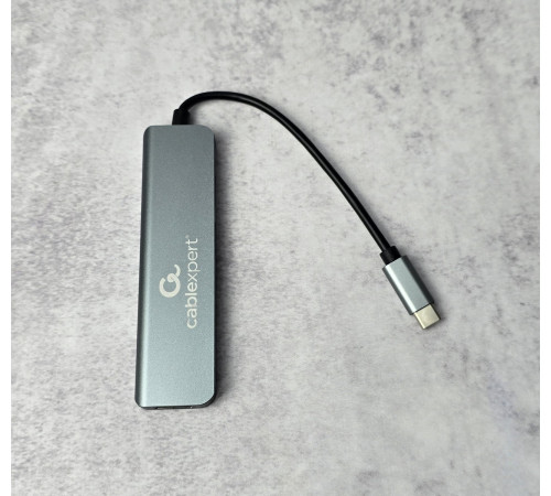 Мультипортовый адаптер USB Type-C Cablexpert UHB-CM-CRU3P1U2P2-01 Новый NEW