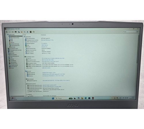 Ноутбук 15.6" MSI Gaming Thin 15 B12VE i5-12450H RTX 4050 32Gb DDR4 1Tb SSD M.2 1920x1080 IPS Новый NEW