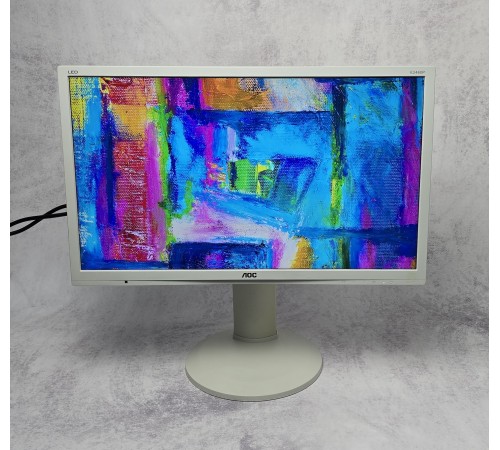 Монітор 24" AOC E2460PQ 1920×1080 TN з вбудованими динаміками