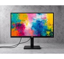 Монитор 23.8" HP P24q G4 2560×1440 IPS безрамочный с регулируемой подставкой
