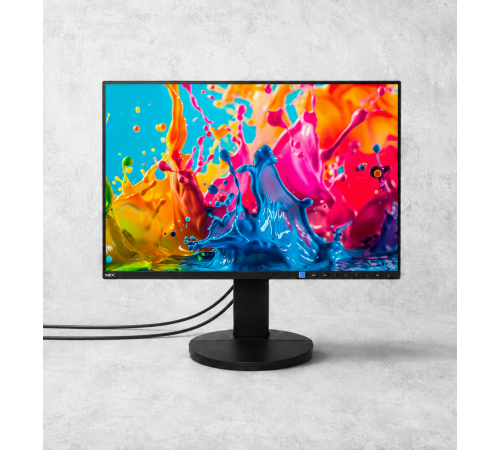 Монітор 24" NEC MultiSync EA245WMi-2 1920×1200 IPS безрамковий з динаміками